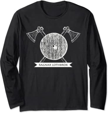 Viking Ragnar - Ragnar Lothbrok - Viking Axes Long Sleeve T-Shirt