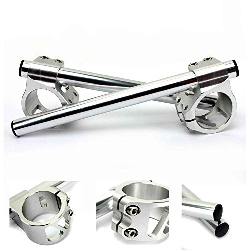 TARAZON 41mm Lenkerstummel Stummellenker 7/8 22mm für Yamaha YZF600 XVS 650 1100 FZR 750 1000 YZF750 TDM850 FJ 1100 1200 für BMW F650ST