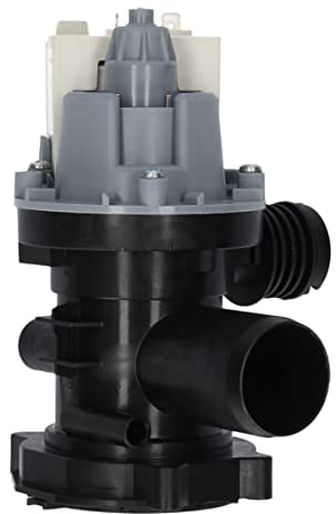 Pompa di scarico compatibile con HOTPOINT C00517420 Askoll Mod.M327 con testa della pompa e filtro per lavatrice asciugatrice