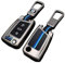 Otai Cas de Couverture de clé de Voiture en Alliage de Zinc Convient pour v-w Golf 7 GTI Mk3 Mk7 Skoda Octavia Retourner Clé 3 Boutons (Couleur Mate)