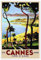 Cannes, Côte d'Azur (französisch) Poster von Vintage Travel Collection 20 x 30 cm Reisen Wanddeko
