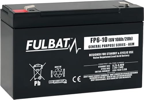 FULBAT BATTERIE FULBAT FP6-10 6V 10AH