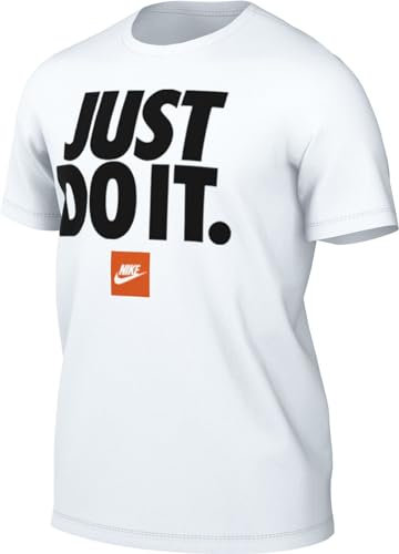 Nike Men's Shirt M NSW Tee Fran JDI Verbiage, White, DZ2989-100, 2XL