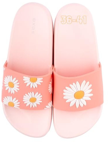 soxo Chanclas Mujer Piscina Flip Flops Playa Chancletas Goma Chinelas Niña Por Casa 38-39 Margarita