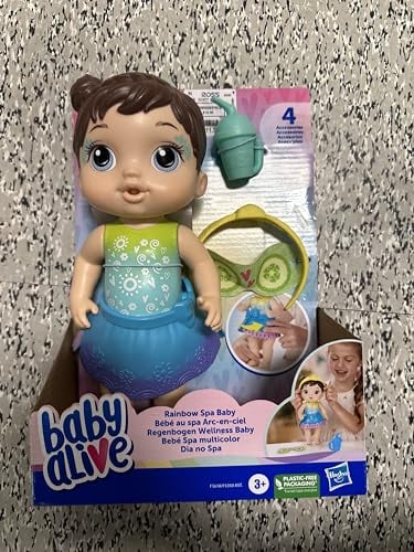 Baby Alive Rainbow Spa (braune Haare)