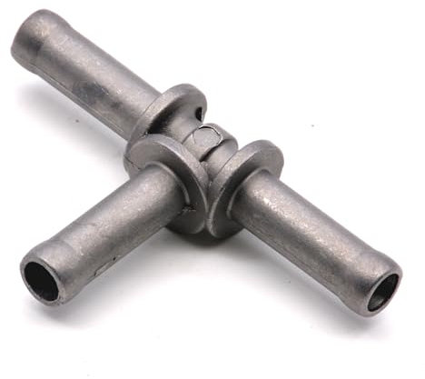 Aluminium Kühlmittel T Fitting Schlauchverbinder Kupplung Wasserleitung Kühlmittelflansch für VW Golf 5 6 7 für Jetta Passat Polo T4 BUS TIGUAN für Skoda OCTAVIA SUPERB YETI für Audi A3 A6 Q3 TT