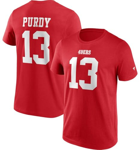 San Francisco 49ers NFL Graphic T-Shirt Shirt **Brock Purdy**