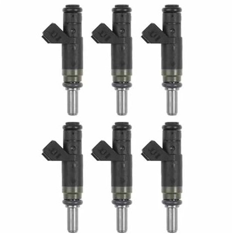 Auto Injektoren Für BM&W 1 Serie E87 E46 Für BM&W 3 Serie E90 E91 116i 118i 120i 316i 318i 320i 320si X3 E83 Z4 E85 Auto Teil Kraftstoff Injektor Düse Ersatz(6 pcs)
