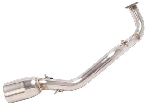 Dispositif Silencieux Moto Échappement de Moto pour Ya&maha pour Xmax 125 X pour MAX125 2021 2022 Tuyau de Liaison en Acier Inoxydable modifié capteur H2O
