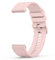 Amzpas Armband für Samsung Galaxy Watch Active 2 & 4, Silikon Sport Ersatzarmband Uhrenarmband 40mm 44mm (Rosa)