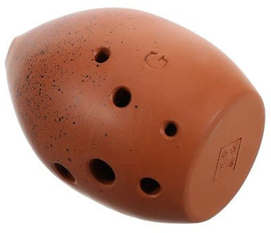 HONITANO 8trou Chinese Ocarina Céramique Xun Alto Avec Chiffon De Nettoyage Instrument De Musique Pour Débutants Garçon Fille Et Adultes