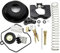 JAYWIS Kit di Riparazione del Carburatore per Motocicletta per Harley CV40 Sportster 883 1200 XL883 XLH1200 Guarnizione Galleggiante del Carburatore Riparazione carburatore Kit