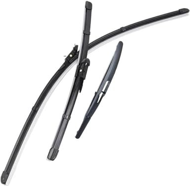 Autmotive Scheibenwischero Für Smart ForTwo W451 Coupe 2007-2014 Windschutzscheiben-Fensterbürste 23 21 10 Wischer Vorne Und Hinten Wischerblätter Set Scheibenwischer Wischblatt