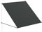 QEENTOE Toldo de 150 x 145 cm, resistente a la intemperie, de acero, resistente a los rayos UV, para ventanas, balcón y terraza (antracita)