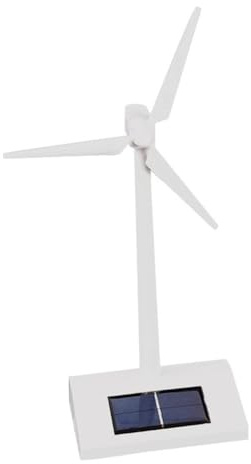 2 In 1 Solar-Windgenerator-Modell, Geschenk, Ausstellungsständer, Windmühle, Pädagogisches Montageset, Desktop-Dekoration, Stromgenerator(Type 2)