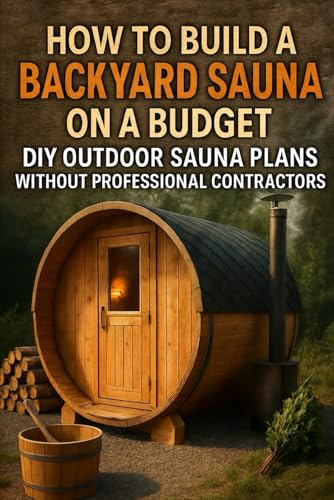 How to Build a Backyard Sauna on a Budget: DIY Outdoor Sauna Plans Without Professional Contractors