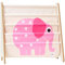 3 Sprouts - Bücherregal Kinderzimmer Holz - Montessori Bücherregal für Kinder - Elefant