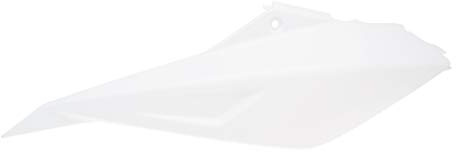Cache latéral gauche OEM blanc pour Derbi Senda DRD Pro