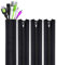 OSMOZON Cable Tidy Management Kit l 4 Pcs Cable Protector l 20-inch Flexible Cable Tidy with Zippers l Wire Organiser for Computer Home Office