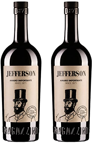 2pz. Jefferson Amaro Importante 70 cl - Migliore Amaro al Mondo 2018