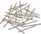 Lot de 50 clous de finition à petite tête 1,6 x 40 mm en acier zingué pour le travail du bois (50, 1,6 x 40 mm)