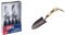 Spear and Jackson CUTTINGSET8 Traditional Bypass and Anvil Secateurs Set (Twin Pack), Blue, 15.5 cm*24.0 cm*4.5 cm and Elements Hand Trowel