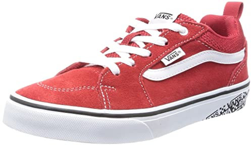 Vans Unisex Kinder Filmore Sneaker, Vans Sidewall Red White, 30 EU