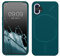 kwmobile Hülle kompatibel mit Nothing Phone (1) Hülle - Silikon Handy Case - Handyhülle weiche Oberfläche - kabelloses Laden - Petrol matt