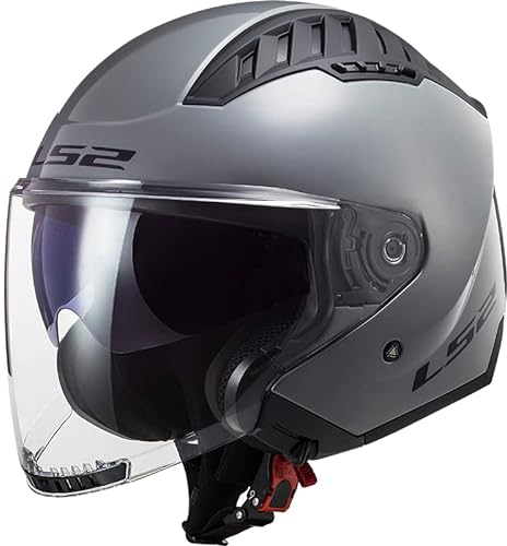 LS2, Casco Moto Jet COPTER II SOLID Nardo Grey, L