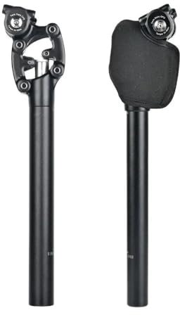 Xotiq SattelstüTze 1 Stück Fahrradsattelstütze Mountainbike 27,2/28,6/30,0/30,4/30,9/31,6/33,9 x 350 mm Sitzrohr SattelstüTze Gefedert (Color : SUNTOUR 31.6MM Case)