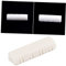 Abaodam String Mandolin Bone Nut Slotted Oxen Bone Instrument Accessory for Guitar Easy to Cut Durable Replacement for Improved Playability and Sound Quality