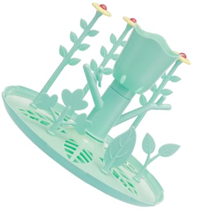 TOYANDONA 1pieza Estante Escurridor De Biberones Multiusos para Bebés Secado Rápido y Almacenamiento Diseño De Jardín para Mantener Biberones Limpios y Secos