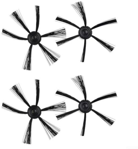 Honseadek 4 Stücke Roboter Staubsauger Zubehör Seitenbürsten Kit Vakuum Service Teil Wichtige Ersatzbürste Staubsauger Ersatzzubehör