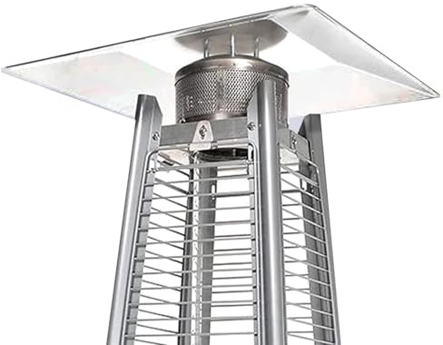 Panneau Réflecteur Thermique – Aluminium 47x47cm | Couvercle Carré De Remplacement Chauffage Extérieur | Réflecteur À 4 Faces | Capot De Remplacement Chauffage De Terrasse Jardin Extérieur