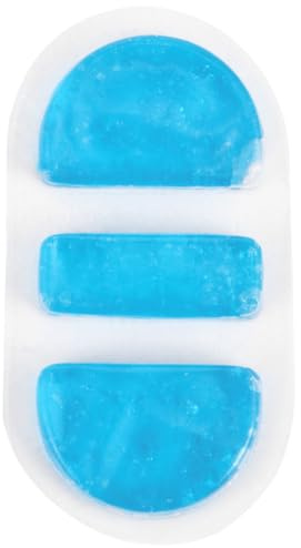 DECOMELODY Kühlkompresse für Nase aus Pvc Blau Wiederverwendbar zur Kältepflege bei Nasenverletzungen und Nasenbluten