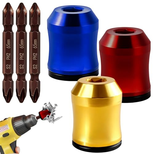 6 stycken magnetskruvmejselbitsset