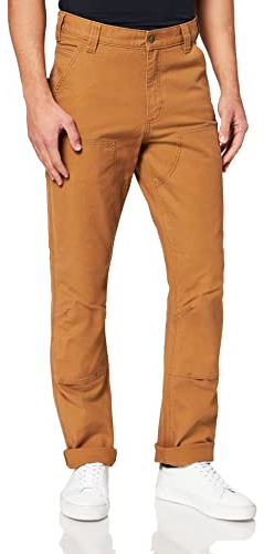 Carhartt 103339.211.S447 Salopette stretch Coupe droite - Homme - marron - 32W / 34L