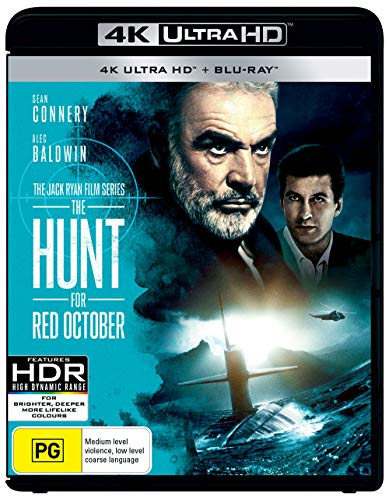 The Hunt for Red October (4K UHD / Blu-ray) [Region B] [Blu-ray]