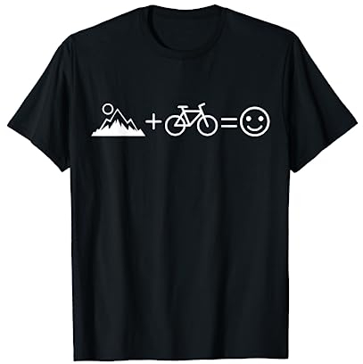 Lustiges Mountainbike Shirt Fahrrad Geschenk für Radfahrer T-Shirt