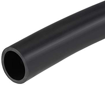sourcing map Lubricating Oil Hose, 25mm(1) ID x 31mm(1 1/4) OD 3.3ft Rubber Water Hose Tubing Black