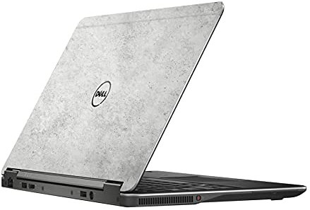 AlphaWraps Skin for Dell Latitude E7240 Laptop | Sahara Concrete | Protective and Durable Vinyl Decal wrap Cover | Made in The UK
