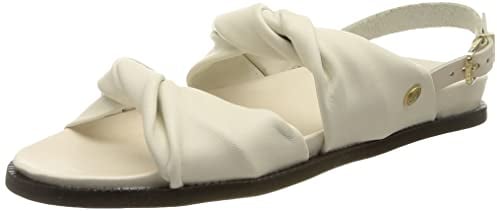Fred de la Bretoniere Damen FRS1158 Sandale, Offwhite, 37 EU