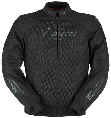Furygan Herren-Motorradjacke ATOM VENTED EVO - Erweiterter Schulter- und Ellbogenschutz D3O - Atmungsaktiv - Verstellbare Ärmel - Verschiedene Größen