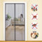 MYCARBON Zanzariera Magnetica Porta Finestra Resistente Traspirante Tenda Zanzariere a Calamita Elegante Zanzariera Porta per Casa Ufficio (75x210, Nero)