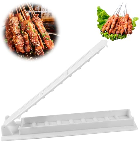 Moule à Kebab Manuel Machine à Brochettes Kebab boîte de Fabrication de Kebab pour Cuisine, Maison, Pique-Nique en Plein air, Camping