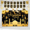 Dreamtop Ramadan Mubarak Banner Extra Große Eid Mubarak Hintergrund Ramadan Banner Ramadan Dekoration Ramadan EID Mubarak Dekorationen Girlande für muslimische islamische Ramadan Party Deko