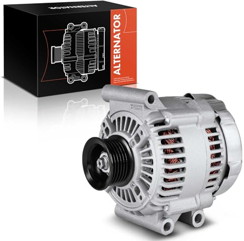 Frankberg Lichtmaschine 12V 105A mit Riemenscheibe Kompatibel mit M.i.n.i Coo.per R50 R53 1.6L 2001-2005 M.i.n.i Cabriolet Cooper R52 1.6L 2004-2005 Generator Replace# 102211-2221