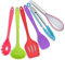 Joyfair Set di 6 utensili da cucina in silicone (colorati)