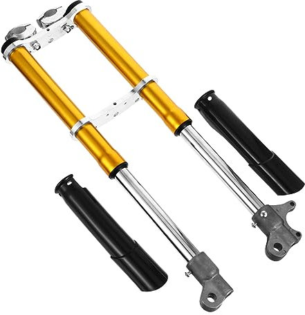 PACKOVE 2-Takt-Frontstoßdämpfer federgabel 29 zoll mtb 7.5 Fahrradgabel dreckiges Fahrrad Mini-Fahrrad stoßdämpfende Vorderradgabel Dirtbike-Teile klein Zubehör Luftfederung Komponente