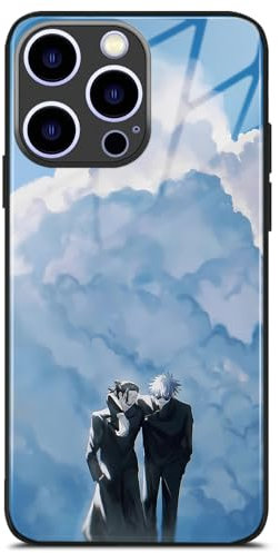 Manga-Design Schutzhülle, einzigartiger Anime-Handyhülle (Satoru Gojo und Suguru Geto,für iPhone 15 Pro)